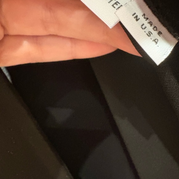 SALE! Women’s Black Ruffled 3-Piece Skirt Suit with Cut-Out SilkTrim - Picture 7 of 9